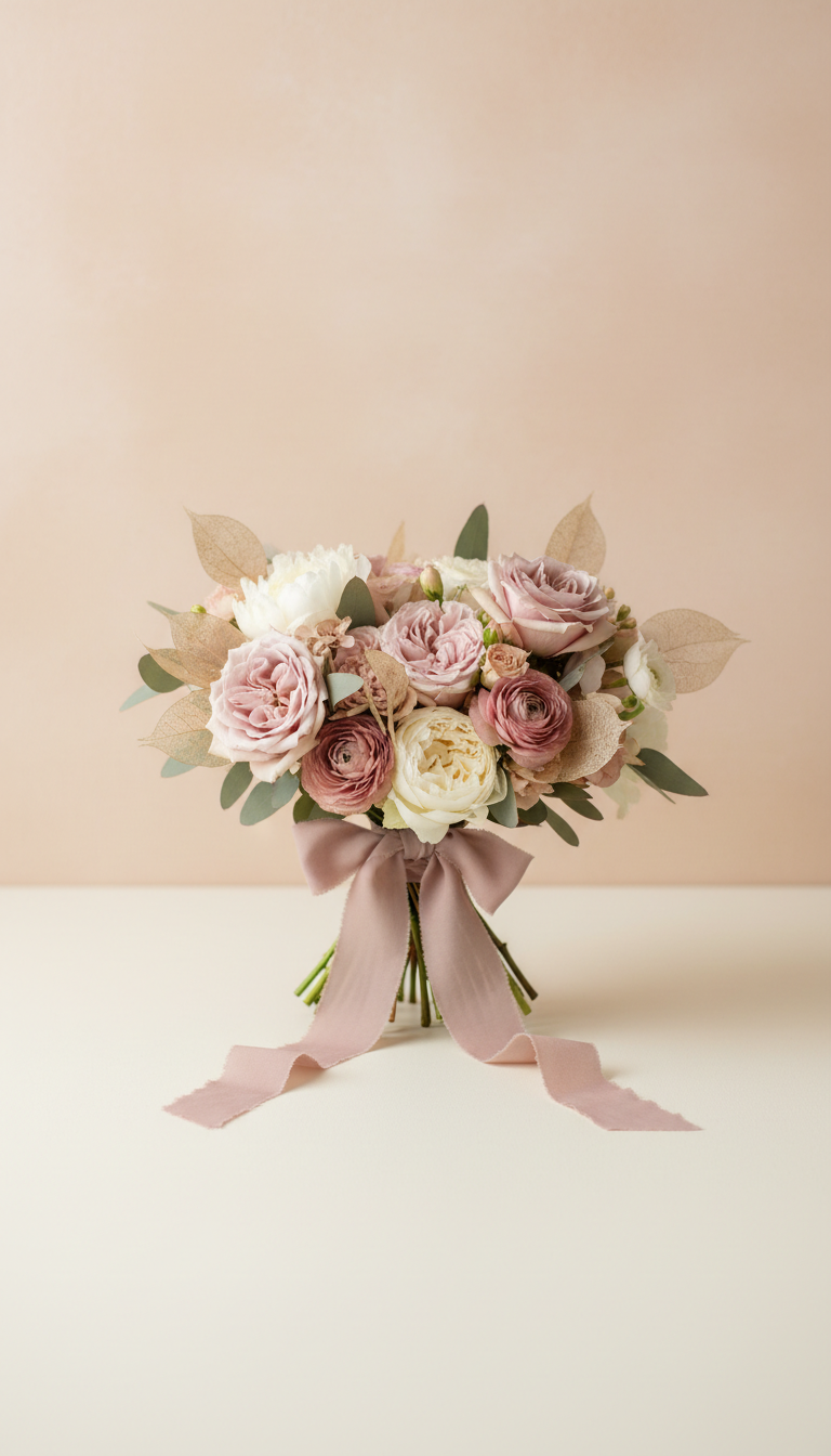 Garden Rose Keepsake Bouquet