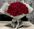 Bouquet Flowers - Silver Wrap