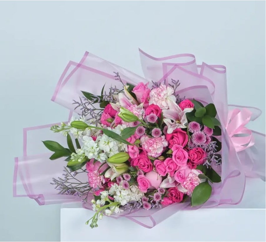 Vase Flowers Mix